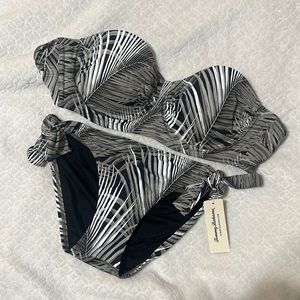 *NWT* Tommy Bahama - Palm Print -  2PC Bikini & Bottom Set (Size S/34B) 🏝️